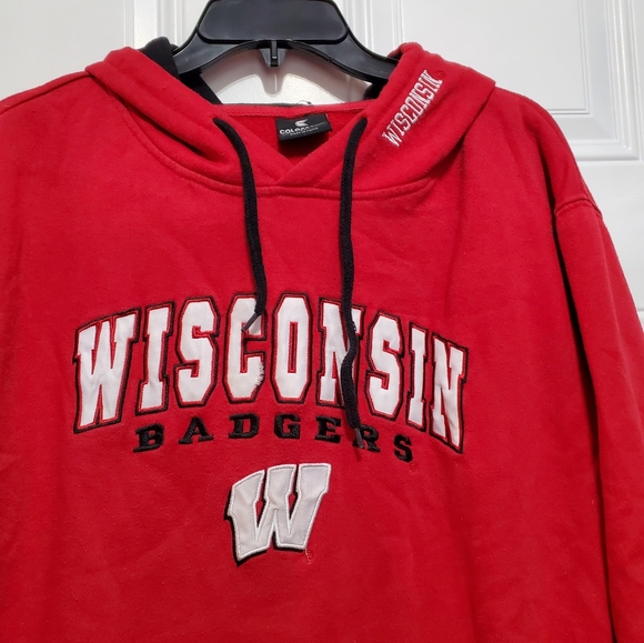 Wisconsin Badgers Colosseum Pullover Hoodie Size XL - Picture 14 of 15